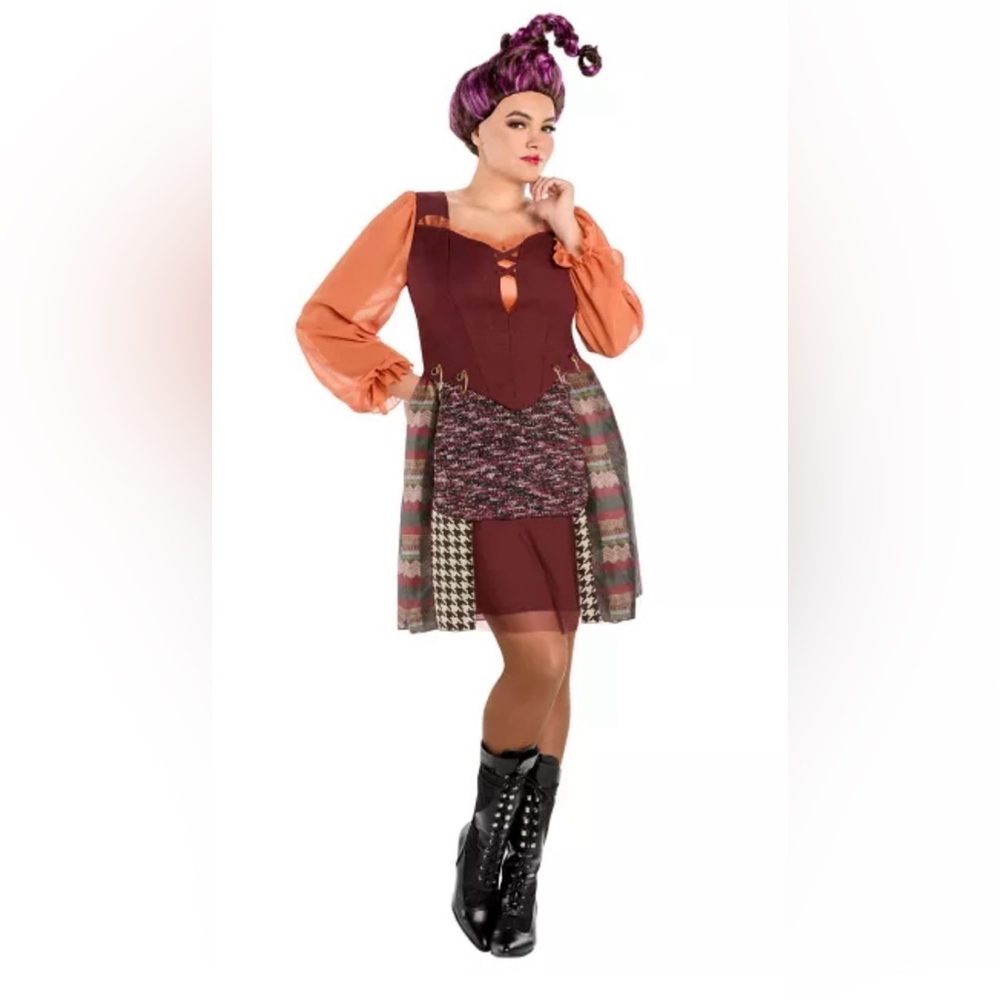 Mary Sanderson Hocus Pocus Adult Plus Size Costume 3X